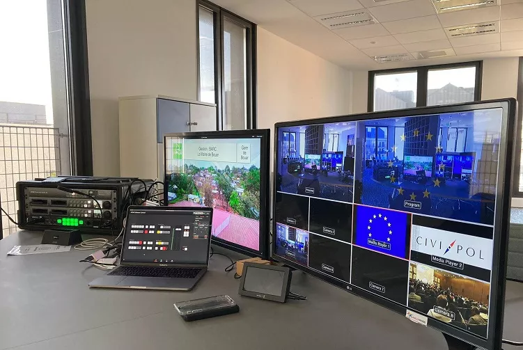 Configuration régie mobile multicam & solution de diffusion directe 